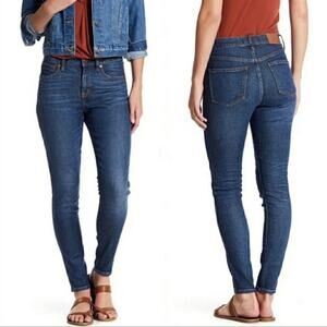 Madewell 9” High Rise Skinny Jeans In Size 25